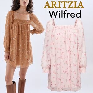 RARE ARITZIA Wilfred Alana Dress Spring Medley Pink Small New With Tags